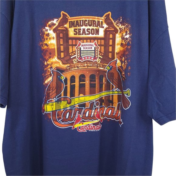 CSA St Louis Cardinals T Shirt Size 2X 2006 Inaugural Season MLB Busch Stadium - Picture 3 of 7
